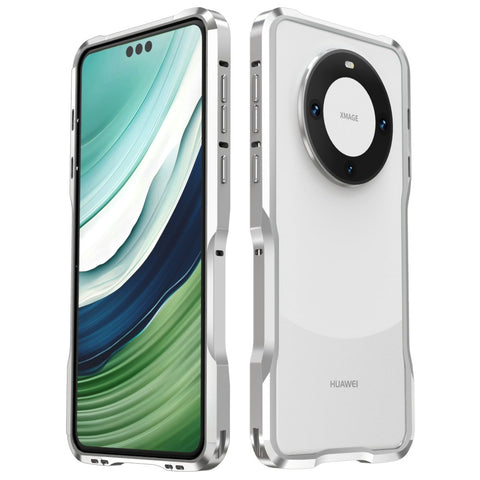 LUPHIE For Huawei Mate 60 Pro Bumper Case Shockproof Mobile Phone Metal Frame