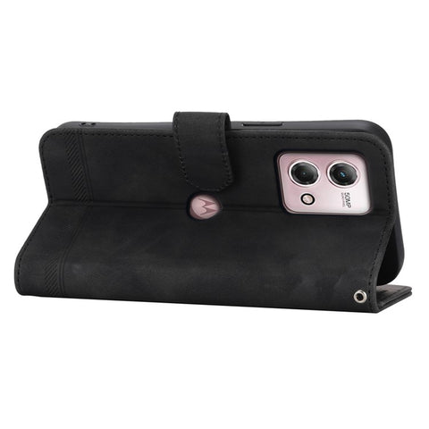 DIERFENG DF-03 For Motorola Moto G Stylus (2023) Case Wallet Stand Shockproof Leather Mobile Phone Cover