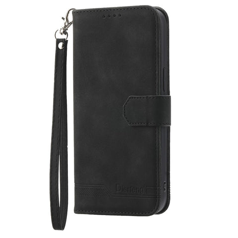 DIERFENG DF-03 For Motorola Moto G Stylus (2023) Case Wallet Stand Shockproof Leather Mobile Phone Cover