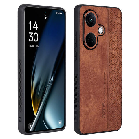 AZNS For Oppo K11 5G / OnePlus Nord CE3 5G Case Imprinted PU Leather+TPU Phone Cover