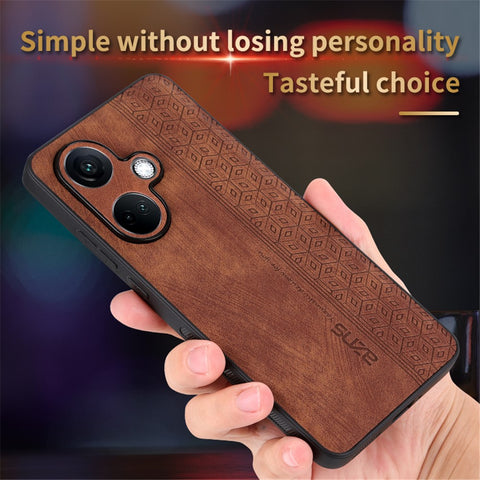 AZNS For Oppo K11 5G / OnePlus Nord CE3 5G Case Imprinted PU Leather+TPU Phone Cover