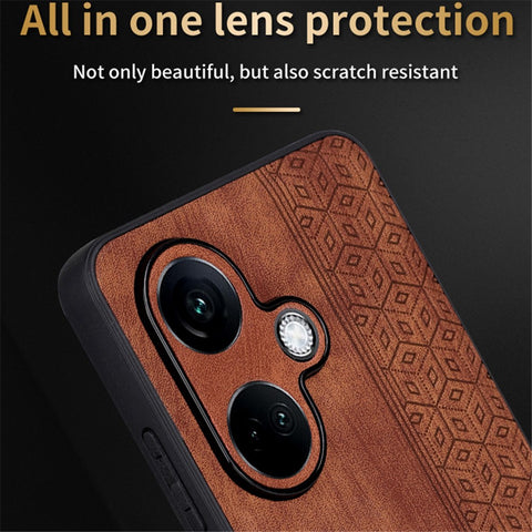 AZNS For Oppo K11 5G / OnePlus Nord CE3 5G Case Imprinted PU Leather+TPU Phone Cover