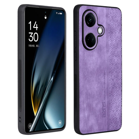 AZNS For Oppo K11 5G / OnePlus Nord CE3 5G Case Imprinted PU Leather+TPU Phone Cover