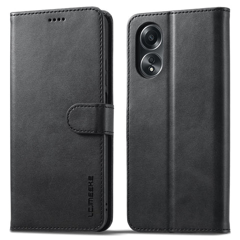 LC.IMEEKE For Oppo Reno8 T 4G Leather Case Wallet Stand Smartphone Cover