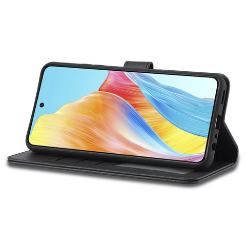 LC.IMEEKE For Oppo Reno8 T 4G Leather Case Wallet Stand Smartphone Cover