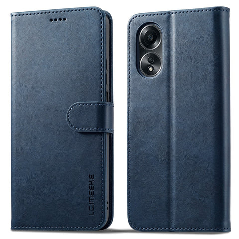 LC.IMEEKE For Oppo Reno8 T 4G Leather Case Wallet Stand Smartphone Cover