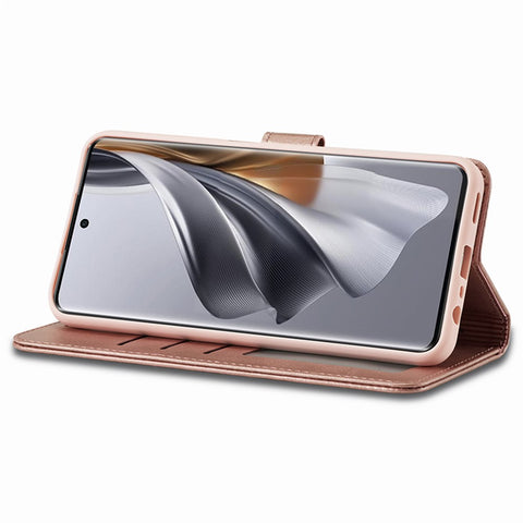 LC.IMEEKE For Oppo Reno10 Pro 5G (Global) / Reno10 5G (Global) Case PU Leather Stand Phone Wallet Cover