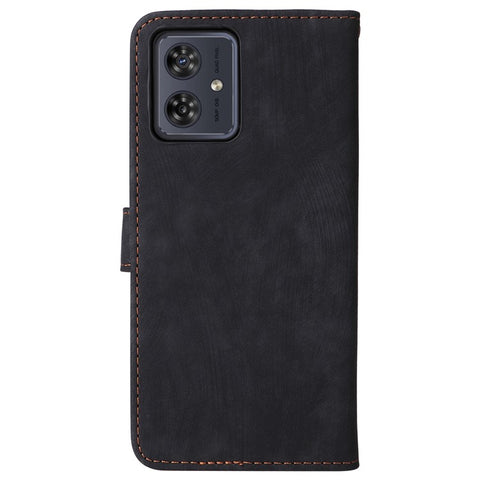 For Motorola Moto G54 5G / G54 Power 5G / G64 5G / G64y 5G Case RFID Blocking Wallet Phone Cover with Strap