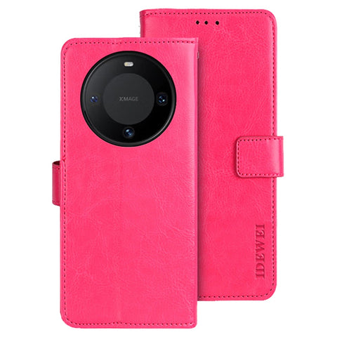 IDEWEI Leather Cover for Huawei Mate 60 Pro Case with Wallet Stand