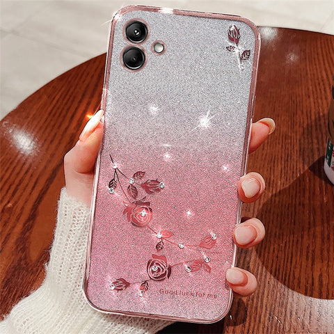 KADEM For Samsung Galaxy F14 5G / M14 5G Case TPU Flower Pattern Phone Back Cover