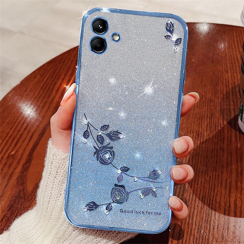 KADEM For Samsung Galaxy F14 5G / M14 5G Case TPU Flower Pattern Phone Back Cover