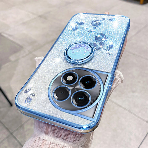 KADEM Kickstand Cover For OnePlus 11 Pro 5G / 11 5G Case Glitter Powder TPU Phone Shell