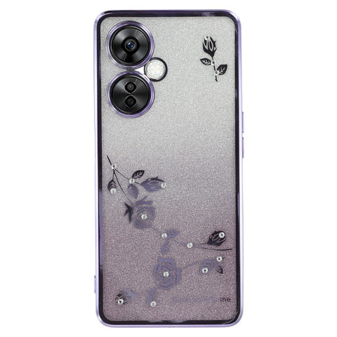 KADEM For OnePlus Nord CE 3 Lite 5G / Nord N30 5G / Oppo K11x 5G Case Flower Decor Phone Cover