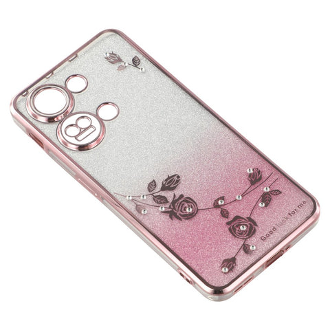 KADEM For OnePlus Ace 2V / Nord 3 5G Shockproof Phone Cover Case Flower Decor Shell