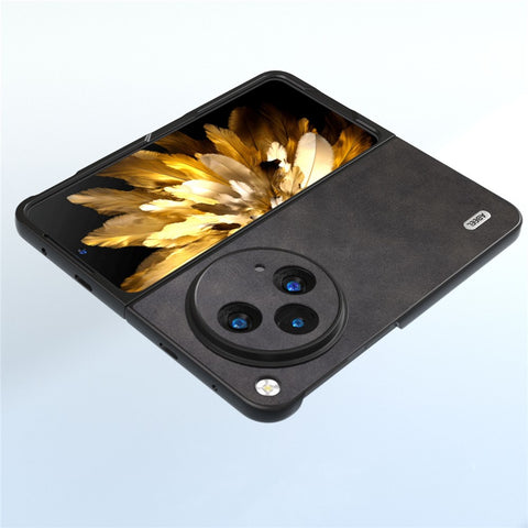 ABEEL For Oppo Find N3 5G / OnePlus Open Case Cowhide Texture Protective Shell Phone Cover