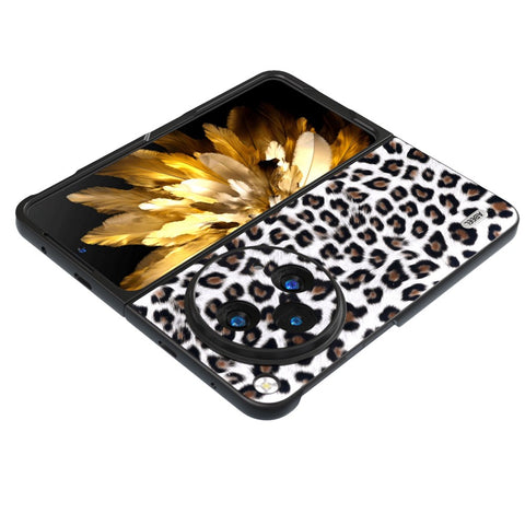 ABEEL For Oppo Find N3 5G / OnePlus Open Case Leopard Pattern Leather Back Cover