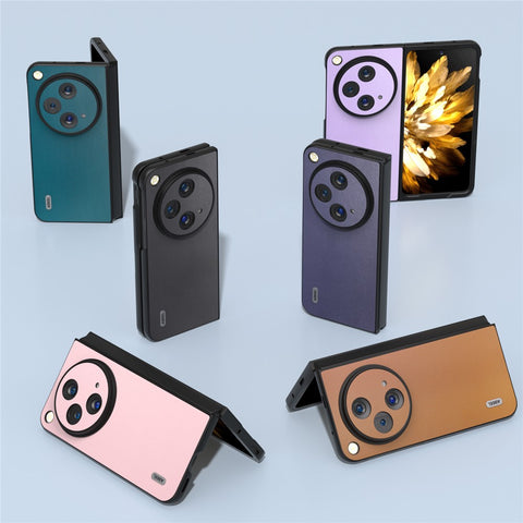 ABEEL For Oppo Find N3 5G / OnePlus Open Case PU Leather Smooth-touch Back Cover