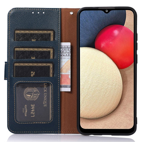 KHAZNEH For Xiaomi Redmi 13C 4G / 13C 5G / Poco C65 4G / Poco M6 5G / 13R 5G Case RFID Blocking Phone Leather Cover