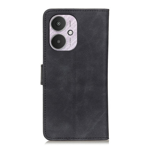 KHAZNEH For Xiaomi Redmi 13C 4G / 5G / 13R 5G / Poco M6 5G / Poco C65 4G Case Phone Shell PU Leather Retro Stand Cell Phone Cover