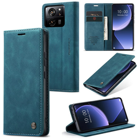CASEME 013 Series For Xiaomi 13T / 13T Pro / Redmi K60 Ultra Case PU Leather Folio Stand Phone Cover