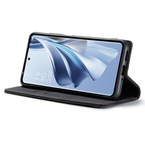 CASEME 013 Series For Oppo Reno10 5G (Global) /  Reno10 Pro 5G (Global) Case PU Leather Wallet Flip Cover