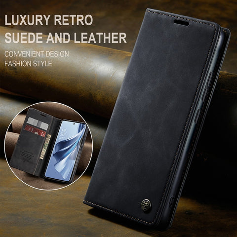CASEME 013 Series For Oppo Reno10 5G (Global) /  Reno10 Pro 5G (Global) Case PU Leather Wallet Flip Cover