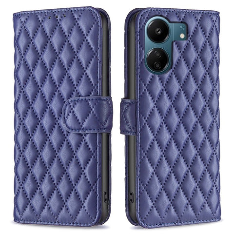 BINFEN COLOR BF Style-14 For Xiaomi Redmi 13C 4G / 13C 5G / 13R 5G / Poco M6 5G / Poco C65 4G Case Stand Leather Cover with Wallet
