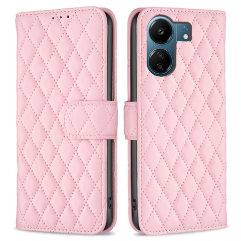 BINFEN COLOR BF Style-14 For Xiaomi Redmi 13C 4G / 13C 5G / 13R 5G / Poco M6 5G / Poco C65 4G Case Stand Leather Cover with Wallet