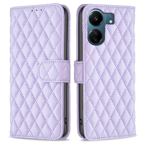 BINFEN COLOR BF Style-14 For Xiaomi Redmi 13C 4G / 13C 5G / 13R 5G / Poco M6 5G / Poco C65 4G Case Stand Leather Cover with Wallet