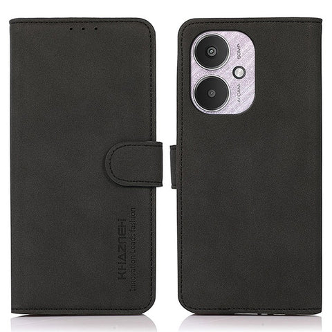 KHAZNEH For Xiaomi Redmi 13C 4G / 13C 5G / Poco C65 4G / Poco M6 5G / 13R 5G Case Stand PU Leather Wallet Flip Phone Cover