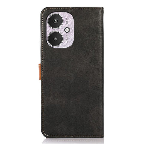 KHAZNEH For Xiaomi Redmi 13C 4G / 13C 5G / Poco C65 4G / Poco M6 5G / 13R 5G Case PU Leather Fully Wrapped Phone Cover