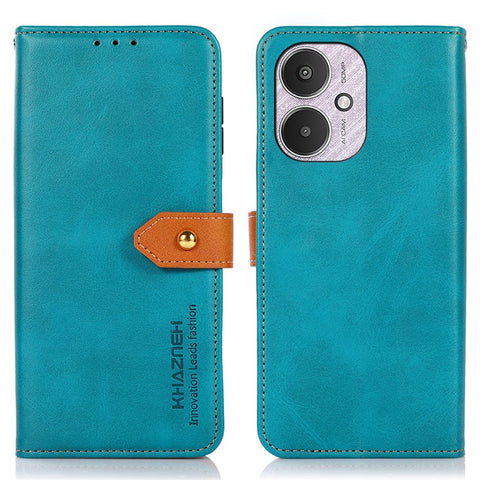 KHAZNEH For Xiaomi Redmi 13C 4G / 13C 5G / Poco C65 4G / Poco M6 5G / 13R 5G Case PU Leather Fully Wrapped Phone Cover