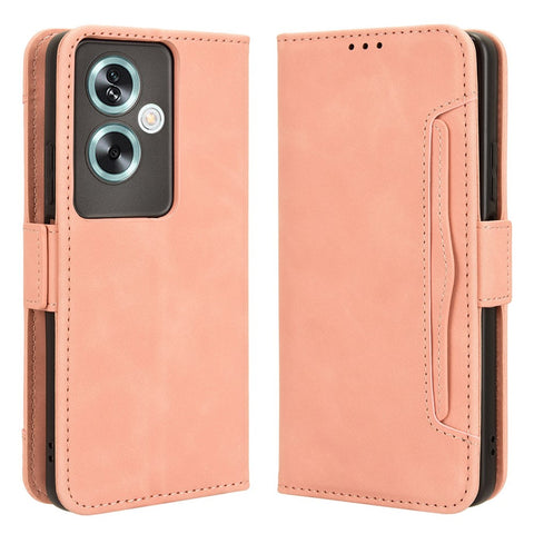 For Oppo A79 5G / A2 5G / OnePlus Nord N30 SE 5G Case Multiple Card Slots Leather Phone Wallet Cover