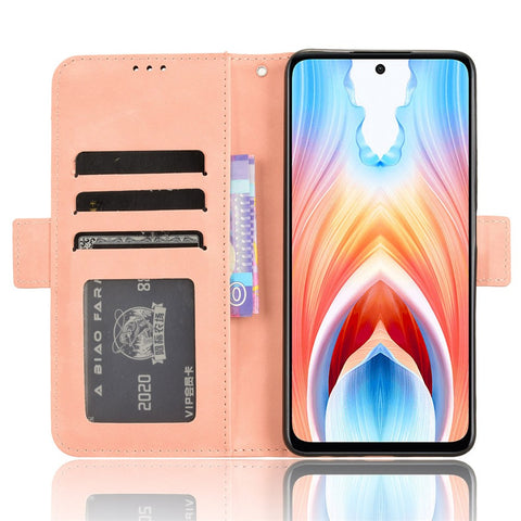 For Oppo A79 5G / A2 5G / OnePlus Nord N30 SE 5G Case Multiple Card Slots Leather Phone Wallet Cover