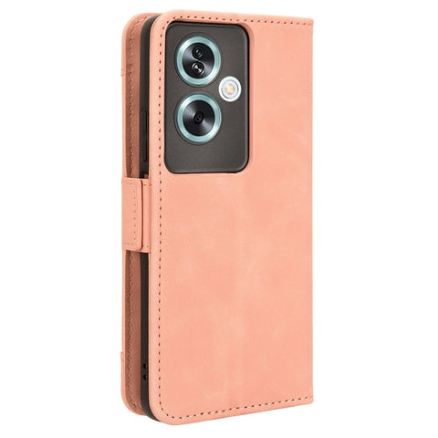 For Oppo A79 5G / A2 5G / OnePlus Nord N30 SE 5G Case Multiple Card Slots Leather Phone Wallet Cover