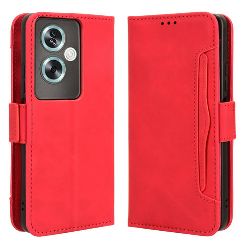 For Oppo A79 5G / A2 5G / OnePlus Nord N30 SE 5G Case Multiple Card Slots Leather Phone Wallet Cover