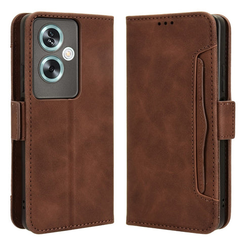 For Oppo A79 5G / A2 5G / OnePlus Nord N30 SE 5G Case Multiple Card Slots Leather Phone Wallet Cover