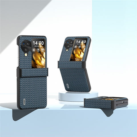 ABEEL For Oppo Find N3 Flip 5G Phone Case Hinge Design Anti-Slip Cover