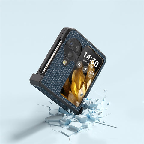 ABEEL For Oppo Find N3 Flip 5G Phone Case Hinge Design Anti-Slip Cover