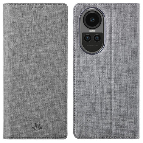 VILI DMX Series For Oppo Reno10 5G (Global) / Reno10 Pro 5G (Global) Case Card Holder Leather Cover