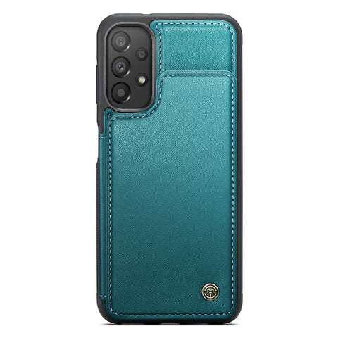For Samsung Galaxy A33 5G Phone Case CASEME C22 Leather Back Cover with RFID Blocking Card Slots