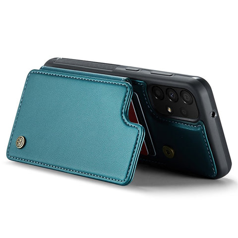For Samsung Galaxy A33 5G Phone Case CASEME C22 Leather Back Cover with RFID Blocking Card Slots
