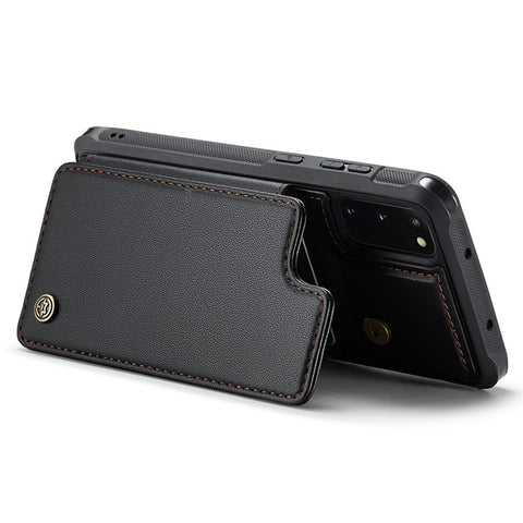 For Samsung Galaxy S20 FE / FE 5G / S20 Lite / S20 FE 2022 Phone Case CASEME C22 Leather Back Cover with RFID Blocking Card Slots