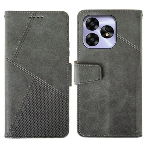 IDEWEI For Umidigi A15 Case Anti-fall Calf Texture Stand Phone Protective Cover