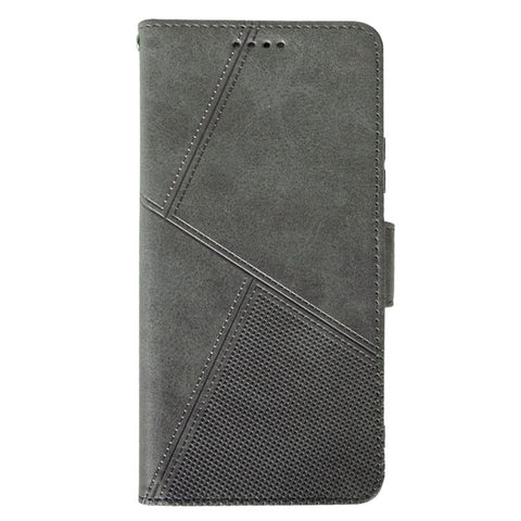 IDEWEI For Umidigi A15 Case Anti-fall Calf Texture Stand Phone Protective Cover