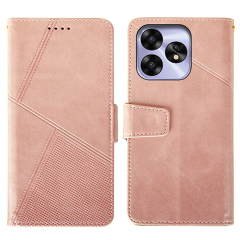 IDEWEI For Umidigi A15 Case Anti-fall Calf Texture Stand Phone Protective Cover