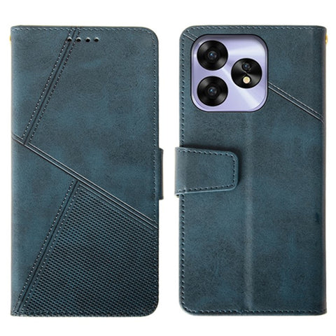 IDEWEI For Umidigi A15 Case Anti-fall Calf Texture Stand Phone Protective Cover