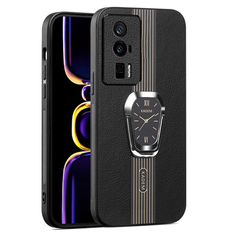 KADEM For Xiaomi Redmi K60 5G / K60 Pro 5G / K60 Champion Edition / Poco F5 Pro 5G Case  PU Leather+TPU+Acrylic Phone Shell Cover
