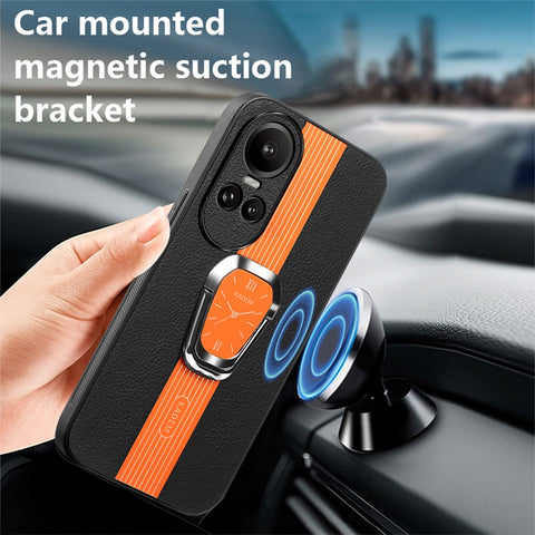 KADEM For Oppo Reno10 5G (Global) / Reno10 Pro 5G (Global) Cell Phone Cases Electroplating Kickstand Cover