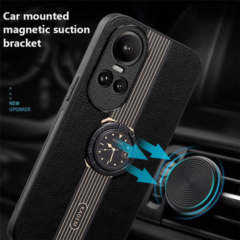 KADEM For Oppo Reno10 5G (Global) / Reno10 Pro 5G (Global) Cell Phone Cases Ring Kickstand Back Cover